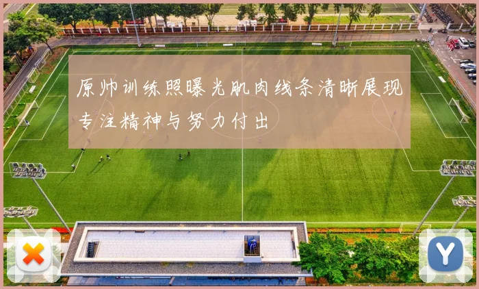 原帅训练照曝光肌肉线条清晰展现专注精神与努力付出